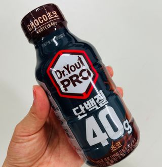 닥터유 프로 단백질 드링크 40g 초코 닥터유 프로 단백질드링크 40g 초코 — 5점을 준 리뷰어가 2024년 9월 올린 사용 사진