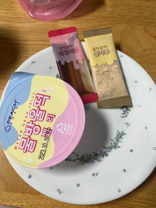 (주) 피치코리아 물방울떡젤리 X 2개입 — 5점을 준 리뷰어가 2022년 11월 올린 사용 사진