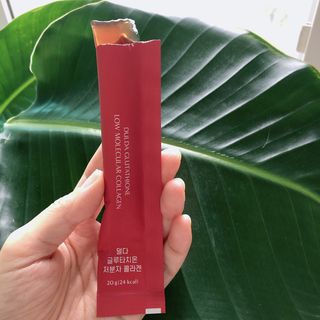 [덜다] 글루타치온 저분자 콜라겐 (20g x 15포) — 4점을 준 리뷰어가 2023년 9월 올린 사용 사진