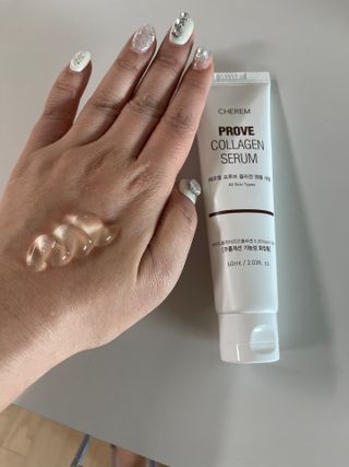 체르엠  프루브 콜라겐 앰플세럼 60ml 1병 — 4점을 준 리뷰어가 2022년 3월 올린 사용 사진