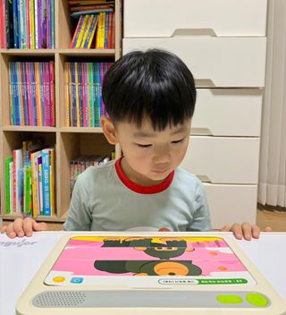 크레타탭 차세대 사고력 유아수학 학습기 페이퍼 태블릿 — 5점을 준 리뷰어가 2024년 1월 올린 사용 사진