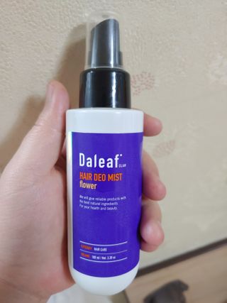 달리프 글램 헤어 데오미스트 100ml 라벤더 or 플라워 — 5점을 준 리뷰어가 2021년 2월 올린 사용 사진