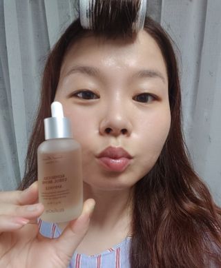 엘리샤코이 콤부차 결바이옴 앰플 — 5점을 준 리뷰어가 2021년 8월 올린 사용 사진