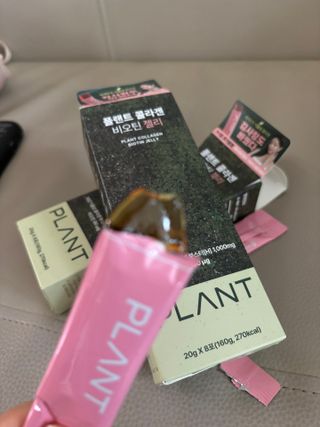 [NOW] 플랜트 콜라겐 비오틴 젤리 2박스_올리브영 전용 — 5점을 준 리뷰어가 2024년 7월 올린 사용 사진