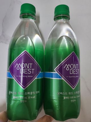 몽베스트 Montbest with Sparkling water Plain 20병 — 5점을 준 리뷰어가 2022년 6월 올린 사용 사진
