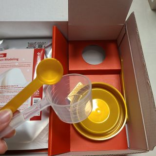 메디필 레드 락토 콜라겐 모델링 팩 — 5점을 준 리뷰어가 2021년 3월 올린 사용 사진