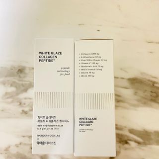 닥터윤 더마스킨 화이트 글레이즈 저분자 피쉬콜라겐 펩타이드 — 5점을 준 리뷰어가 2022년 8월 올린 사용 사진