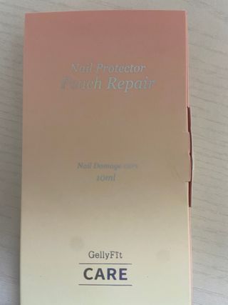 젤리핏 피치리페어 10ml 피치 컬러영양제 효과있는 손톱강화제 — 5점을 준 리뷰어가 2022년 7월 올린 사용 사진