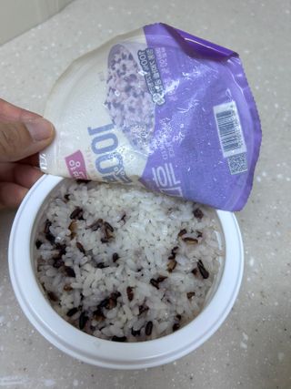 [구매평]양반 동원 양반 100밥 흑미밥, 130g, 12개 — 5점을 준 리뷰어가 2025년 4월 올린 사용 사진