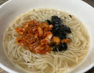 [한면원] 잔치국수 2인분 — 4.5점을 준 리뷰어가 2023년 4월 올린 사용 사진