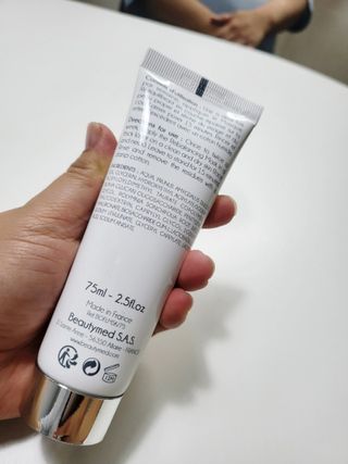 뷰티메드 OFL 리밸런싱 케어 마스크 75ml — 5점을 준 리뷰어가 2022년 7월 올린 사용 사진