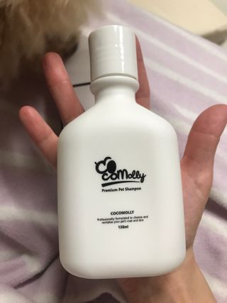 보습 촉촉 린스가 필요 없는 코코몰리 올인원 자연 유래 샴푸 130ml — 5점을 준 리뷰어가 2021년 1월 올린 사용 사진