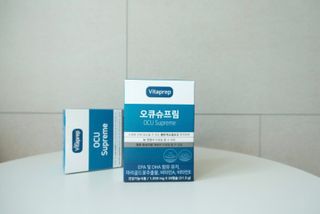 뉴트리션팩토리 비타프렙 오큐슈프림 루테인 오메가3 1050mg — 5점을 준 리뷰어가 2021년 6월 올린 사용 사진