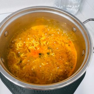 [풀무원] 자연은맛있다 정면, 백면, 홍면  세트 — 5점을 준 리뷰어가 2021년 4월 올린 사용 사진