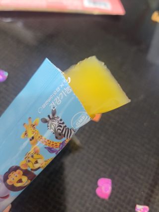 다나음 셀렌에 빠진 아연면역젤리 열대과일맛+사과맛 — 5점을 준 리뷰어가 2023년 1월 올린 사용 사진