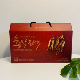 서울약사신협_프리미엄 6년근 홍삼진액_70mlx30포 — 5점을 준 리뷰어가 2021년 2월 올린 사용 사진