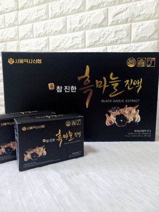 서울약사신협 약사신협_흑마늘진액_70mlx30포 — 5점을 준 리뷰어가 2021년 4월 올린 사용 사진