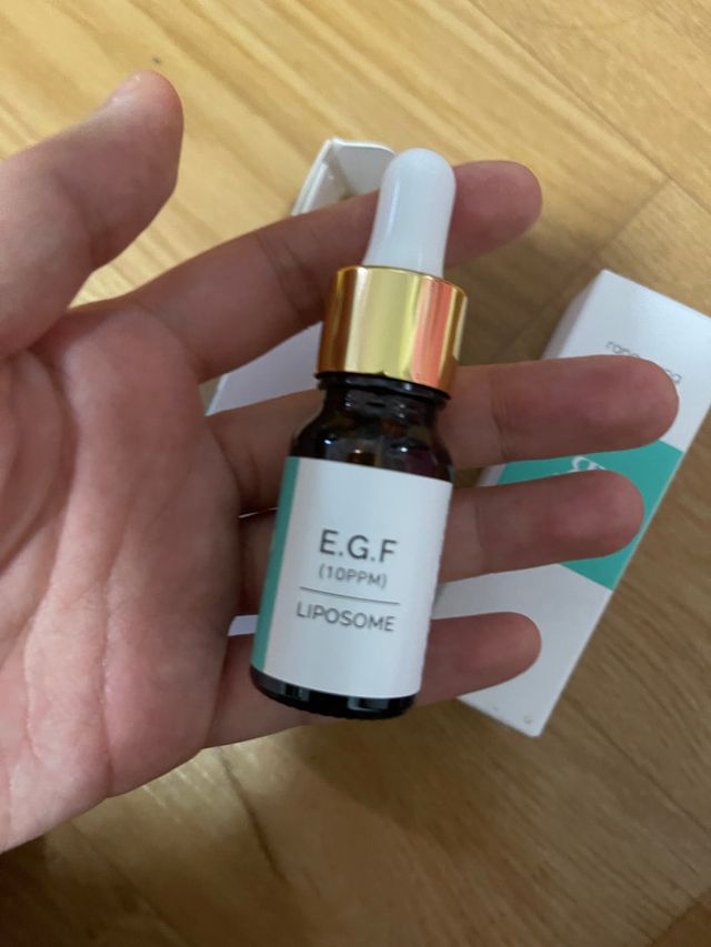 랑팡 EGF+FGF 10ppm 리포좀 앰플 원액 10ml 리뷰 사진