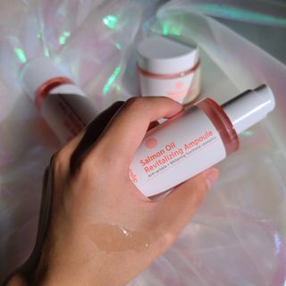 아이앤립 / EYENLIP 아이앤립 연어오일 리바이탈라이징 토너+앰플+크림 3종 세트 — 5점을 준 리뷰어가 2021년 8월 올린 사용 사진