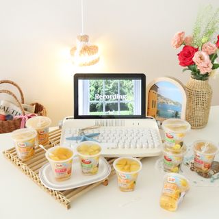 돌 MF[Dole] 파인애플컵/망고컵/복숭아컵 198g 6입X1박스 (맛 1가지 랜덤 발송) — 5점을 준 리뷰어가 2023년 6월 올린 사용 사진
