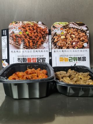 [닭집아들] 직화튤립닭발 & 마늘근위볶음 — 4.5점을 준 리뷰어가 2023년 10월 올린 사용 사진