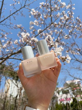 [RMK] 메이크업 베이스 + 리퀴드 파운데이션 — 4.5점을 준 리뷰어가 2021년 3월 올린 사용 사진