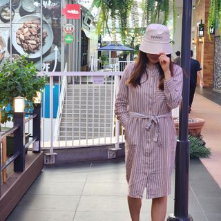 [스테이피플] STAYPEOPLE BUCKET HAT (IVORY) — 5점을 준 리뷰어가 2022년 9월 올린 사용 사진