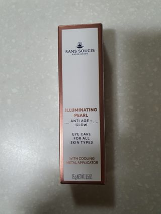 산수시 일루미네이팅 펄 영양 다크서클 스틱 아이 크림 케어 15ml — 5점을 준 리뷰어가 2021년 6월 올린 사용 사진