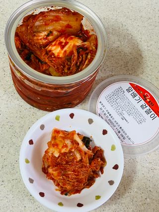 셰프애찬 알배기 겉절이 김치 1kg — 5점을 준 리뷰어가 2022년 11월 올린 사용 사진