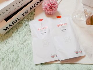 클린24시간 1BOX(5포) + 전용보틀(500ml) — 5점을 준 리뷰어가 2022년 12월 올린 사용 사진