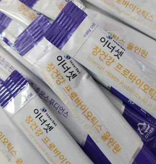 이너셋 장건강 프로바이오틱스 올인원 — 5점을 준 리뷰어가 2023년 1월 올린 사용 사진