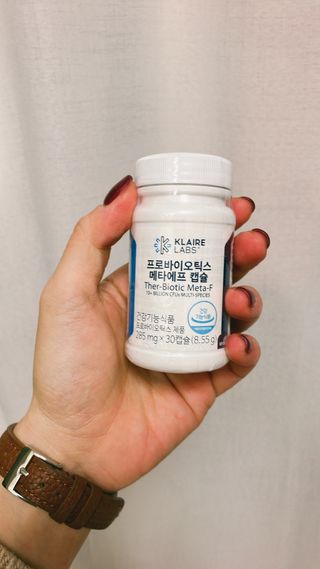 [Dr.PNT] 닥터피엔티 클레어랩스 프로바이오틱스 메타에프 [1개월분] — 5점을 준 리뷰어가 2022년 12월 올린 사용 사진