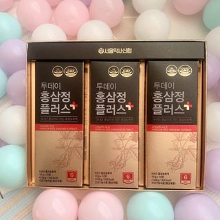 서울약사신협_투데이홍삼정플러스스틱_10g x 30포 — 5점을 준 리뷰어가 2021년 1월 올린 사용 사진