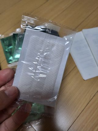 [레제르] 아로마 수액패치 발패치 10매입 - 라벤더향/유칼립투스향/대나무향 — 4점을 준 리뷰어가 2022년 2월 올린 사용 사진