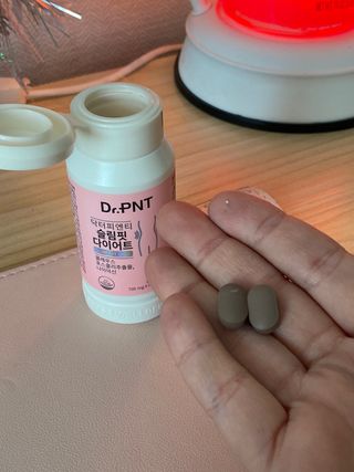 닥터피엔티 [Dr.PNT] 하루 2알로 건강한 다이어트! 한겨울에도 체지방만 쏙~ 슬림핏 다이어트 — 5점을 준 리뷰어가 2023년 3월 올린 사용 사진