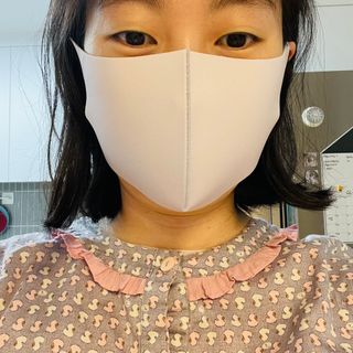 [에이블밤부] 리퓨어 쿠퍼 마스크 10color — 4점을 준 리뷰어가 2021년 3월 올린 사용 사진