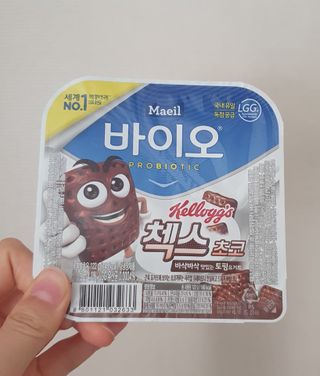 매일바이오 토핑요거트 — 5점을 준 리뷰어가 2021년 6월 올린 사용 사진