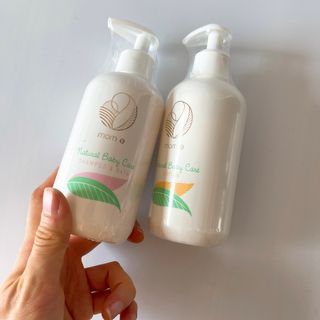 mom e 맘이 내추럴 베이비 케어 샴푸앤바스+로션 — 5점을 준 리뷰어가 2021년 1월 올린 사용 사진