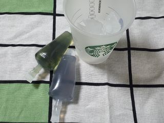 롯데제과 죠스바 아이스 톡톡 젤리 — 5점을 준 리뷰어가 2021년 10월 올린 사용 사진