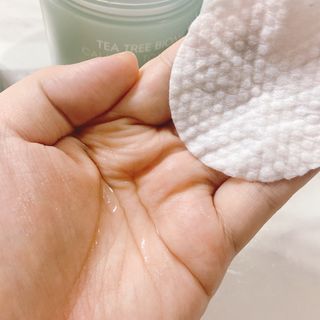 팜스테이 티트리 바이옴 카밍 토너 패드 — 5점을 준 리뷰어가 2022년 7월 올린 사용 사진