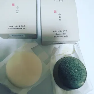 두류헌 샴푸바+컨디셔닝 린스바 머리가꿈세트 — 5점을 준 리뷰어가 2022년 7월 올린 사용 사진