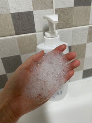 셀라피 에이리페어 크림 바디 워시 2세대 500ml — 5점을 준 리뷰어가 2021년 1월 올린 사용 사진