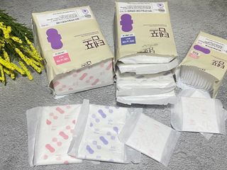 MF[템포 ] 템포 패드 내추럴순면 생리대 SET(중형 슬림 + 대형 + 라이너) — 5점을 준 리뷰어가 2024년 2월 올린 사용 사진