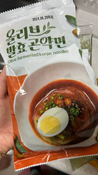 클린24시간 올리브 발효곤약면 찰비빔면 1세트-(3봉) — 5점을 준 리뷰어가 2023년 12월 올린 사용 사진