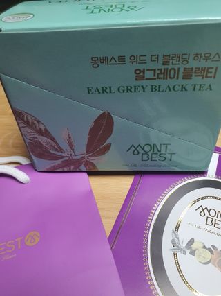 몽베스트 위드더 블랜딩 하우스 _ 얼그레이 블랙티 — 5점을 준 리뷰어가 2022년 12월 올린 사용 사진