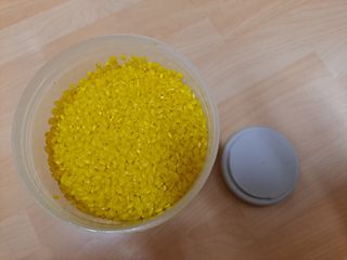 하나로라이스 기능성쌀 5종 1kg  환경을 생각한 다회용 용기 사용 — 5점을 준 리뷰어가 2022년 1월 올린 사용 사진