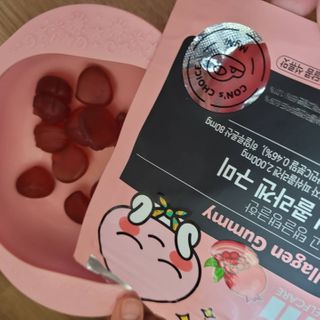 일동제약 마이니 마이니 늘씬날씬 콜라겐 세트 — 5점을 준 리뷰어가 2021년 2월 올린 사용 사진