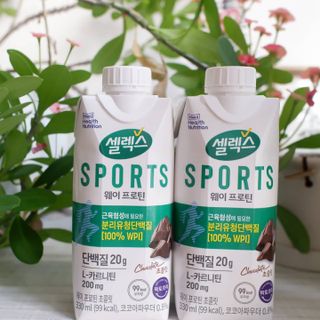 셀렉스스포츠 셀렉스 스포츠 웨이 프로틴 초콜릿 _ 330ml x 12팩 — 5점을 준 리뷰어가 2021년 3월 올린 사용 사진