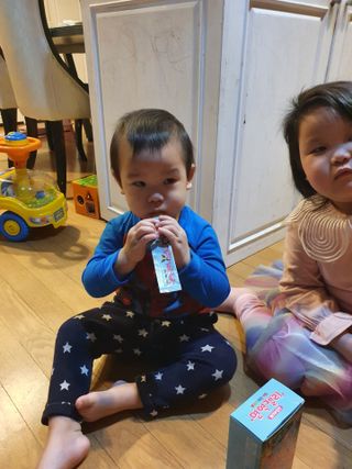 다나음 셀렌에 빠진 아연면역젤리 열대과일맛+사과맛 — 5점을 준 리뷰어가 2021년 4월 올린 사용 사진