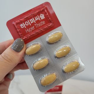 뉴트리션팩토리 비타프렙 하이퍼씨슬 밀크씨슬 900mg — 5점을 준 리뷰어가 2021년 10월 올린 사용 사진